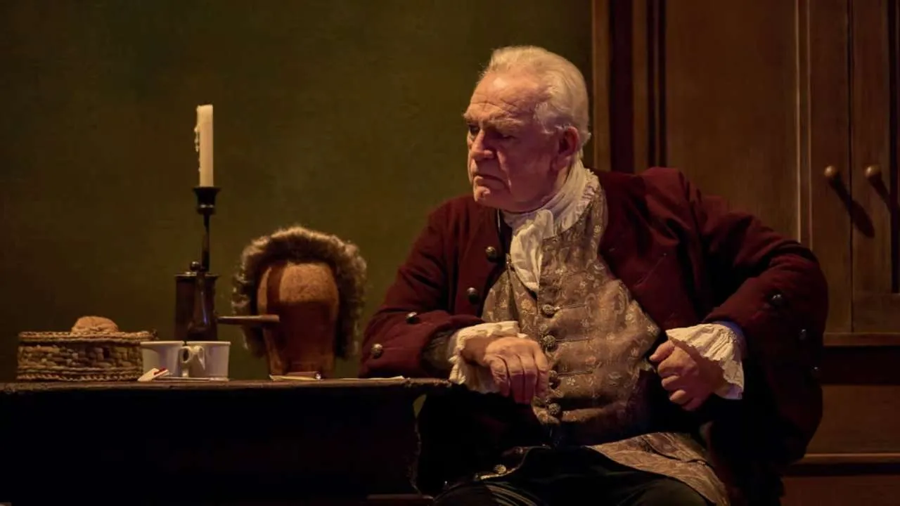 The Score starring Brian Cox at the Theatre Royal Haymarket. Photo by Manuel Harlan
