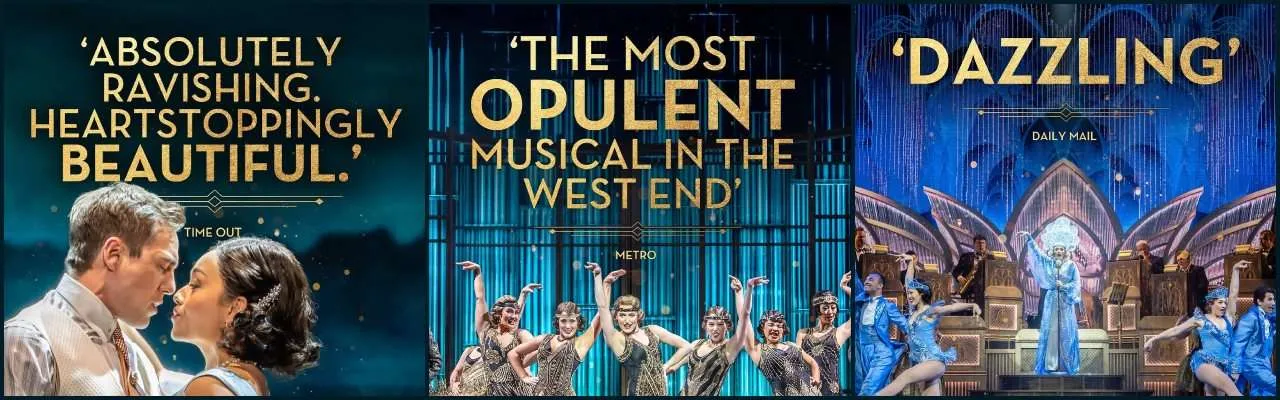 The Great Gatsby at the London Coliseum - Press acclaim