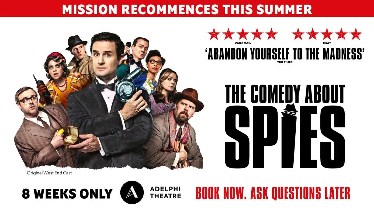 The Comedy About Spies - Adelphi Theatre - London Tickets
