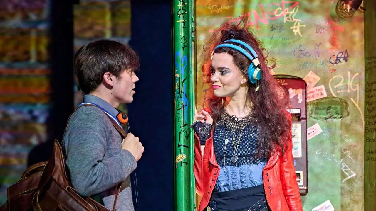 Sing Street at the Lyric Hammersmith Theatre London. Sheridan Townsley & Grace Collender. Photo by Manuel Harlan