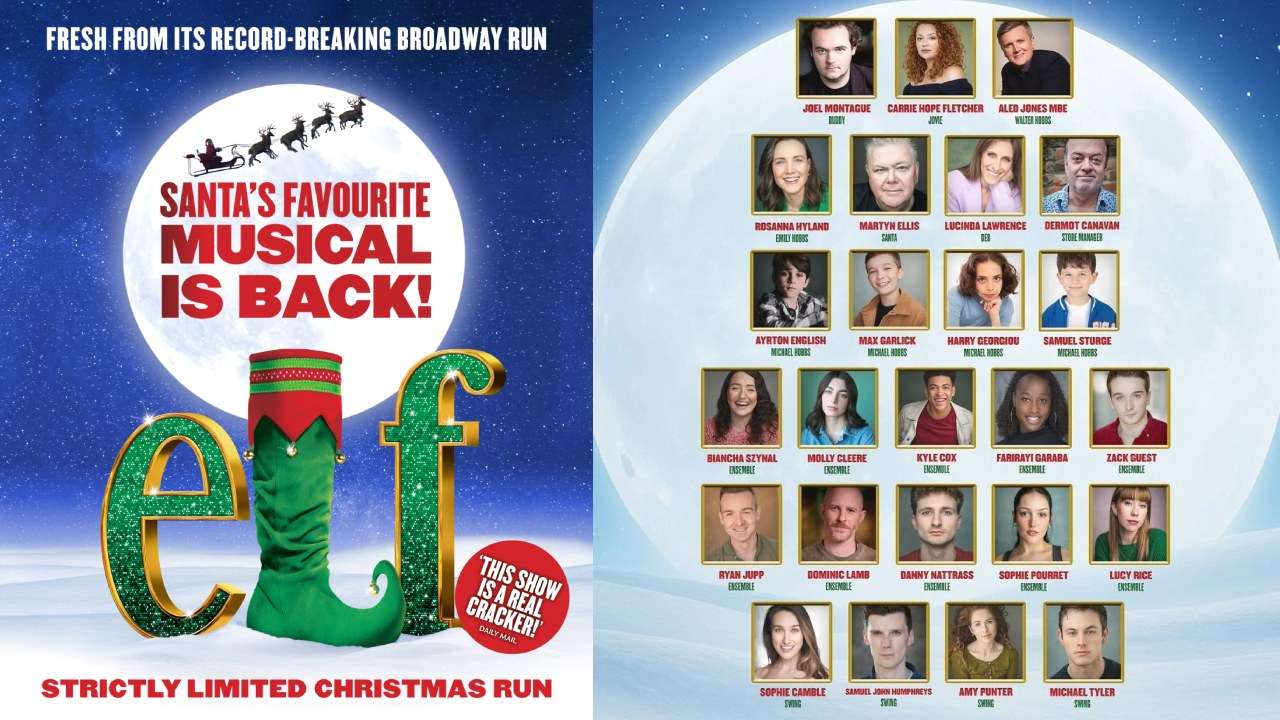Elf The Musical 2025 casting