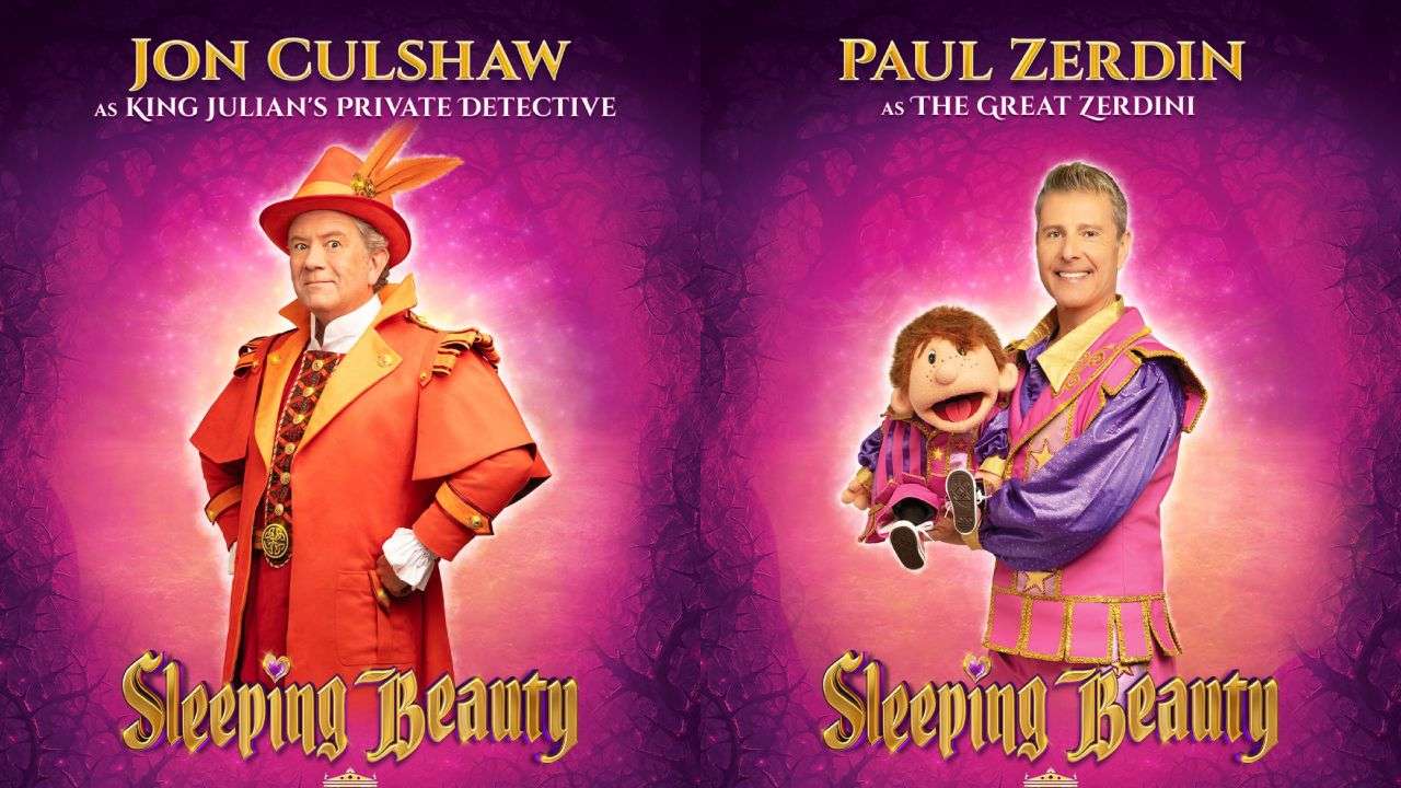 Sleeping Beauty - Palladium Panto 2025 - Jon Culshaw and Paul Zerdin