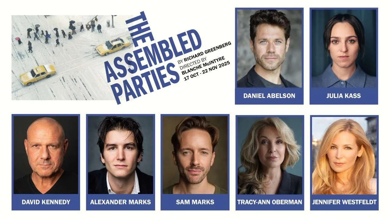 The Assembled Parties at Hampstead Theatre - Cast