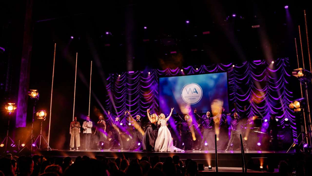 WhatsOnStage Awards 2025. Photo by Danny Kaan