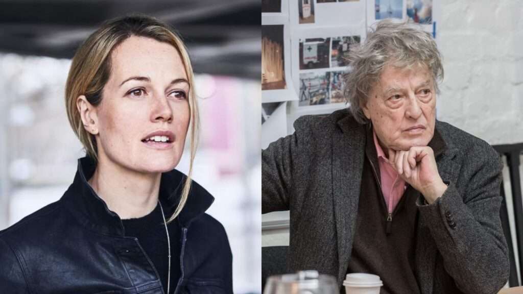 Arcadia - The Old Vic London. Carrie Cracknell (Photo via PR), Tom Stoppard (Photo by Manuel Harlan)
