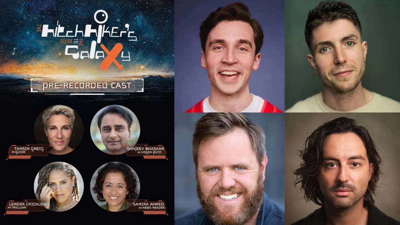 Cast announced for The Hitchhiker’s Guide to the Galaxy live show in London Cast announced for The Hitchhiker’s Guide to the Galaxy live show in London