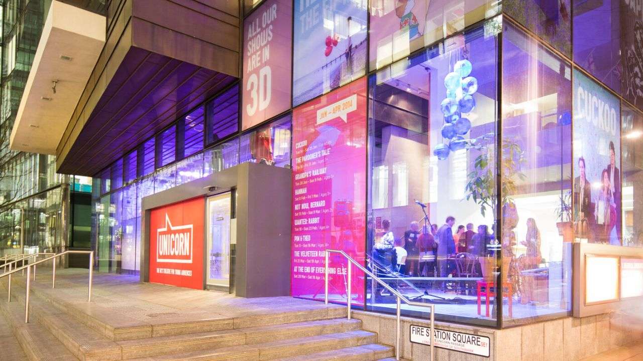 Unicorn Theatre London. Photo (c) Unicorn Theatre