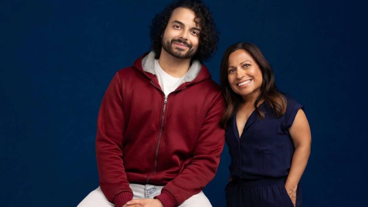 Paddington The Musical. Paddington performers James Hameed and Arti Shah. Photo by Jay Brooks