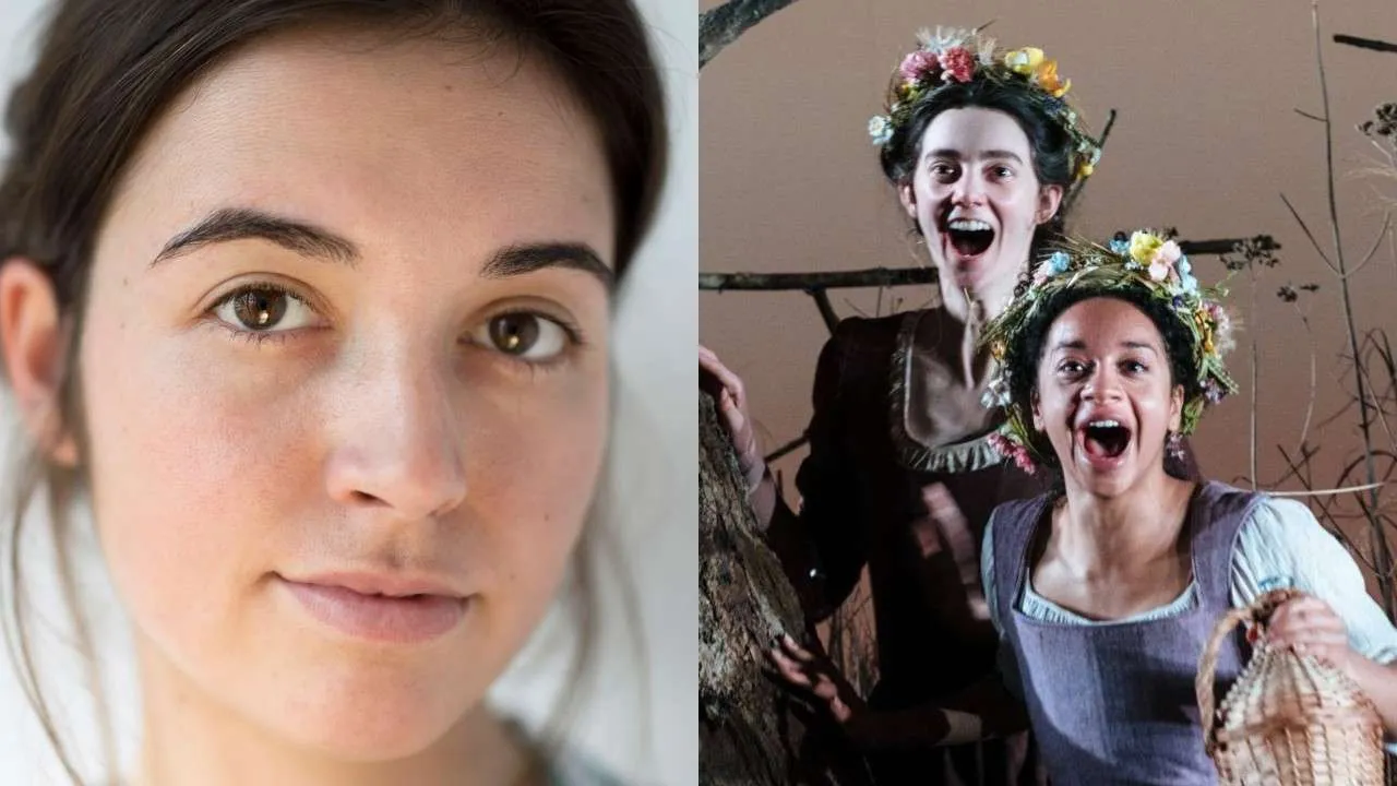 1536 - Playwright Ava Pickett (Photo via agent), and production photo by Helen Murray