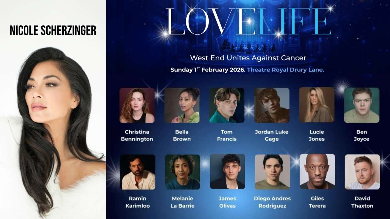 Love Life - West End Unites Against Concert - Theatre Royal Drury Lane London (Nicole Scherzinger - Photo via producer)