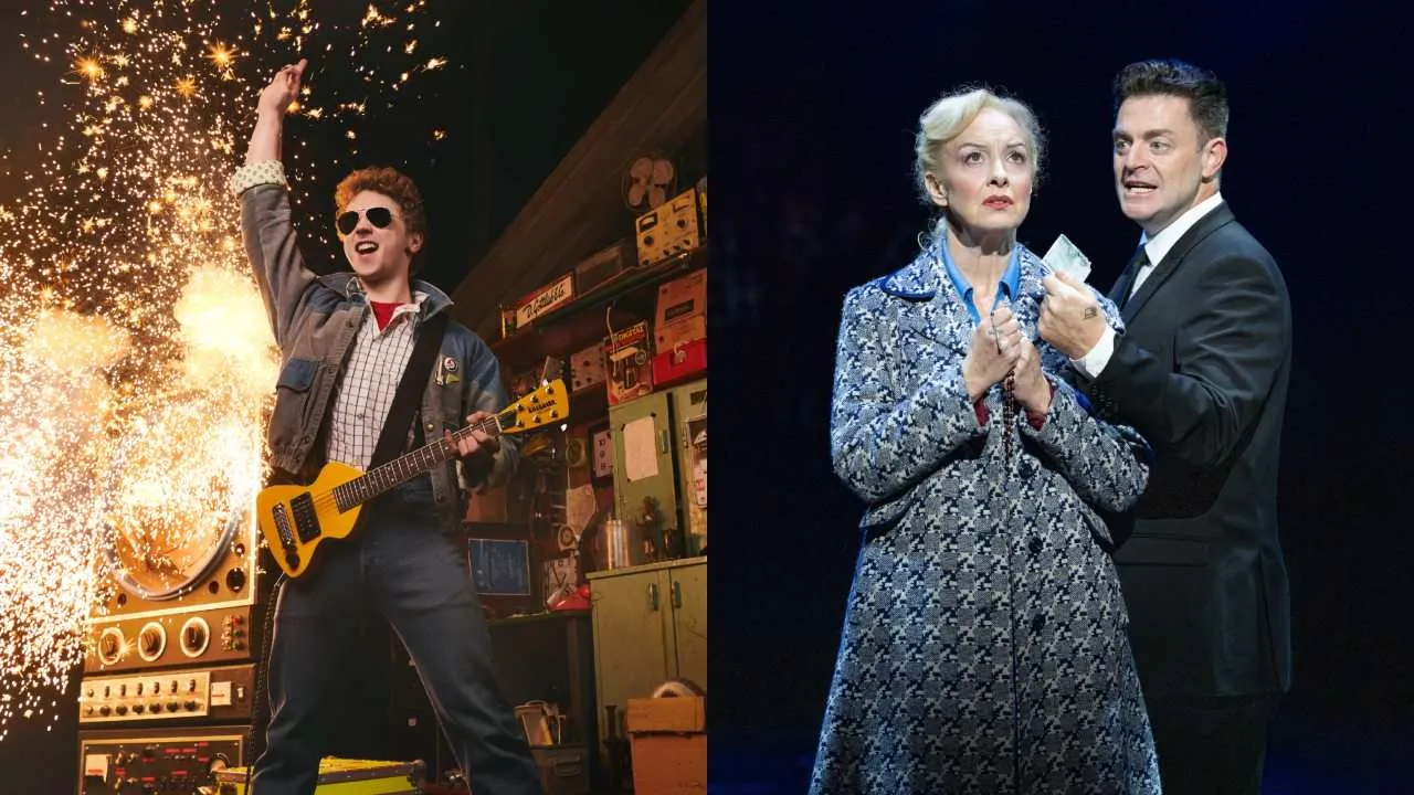 Back to the Future (Photo Matt Crockett) and Blood Brothers (Photo Jack Merriman)
