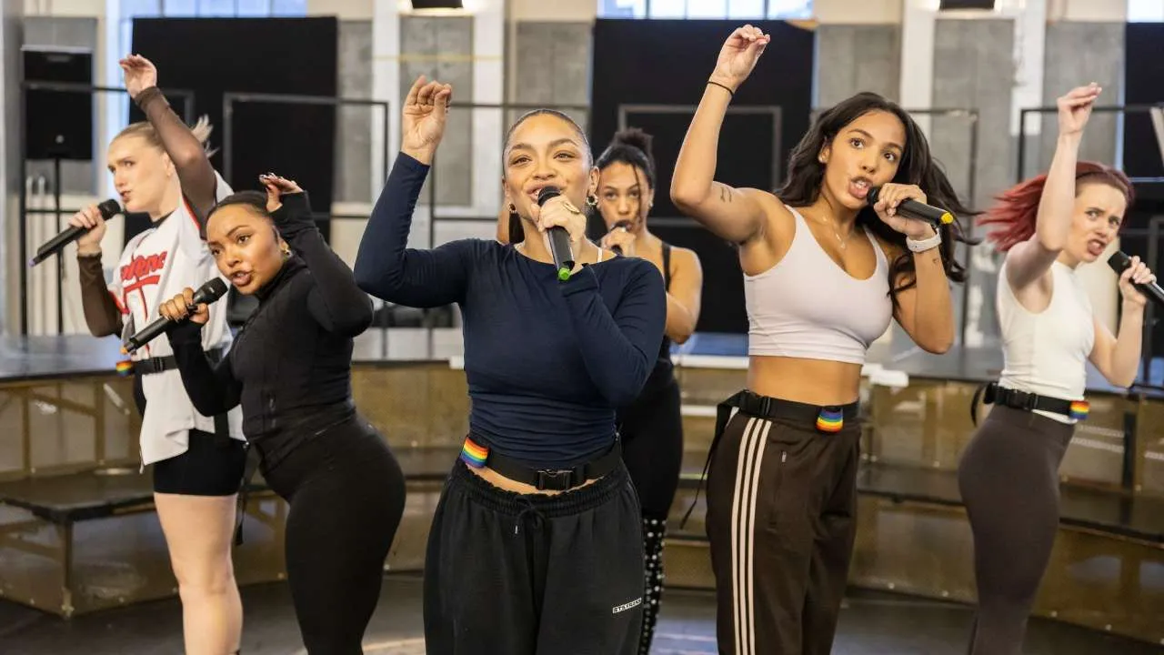 Six The Musical - New West End cast in rehearsals. Photo via PR