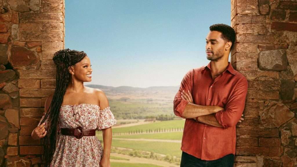 You, Me & Tuscany starring Halle Bailey and Regé-Jean Page (Copyright Universal Pictures)