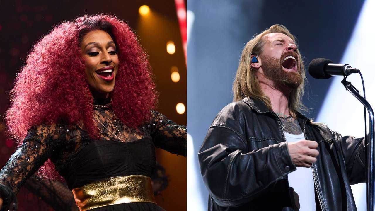 Big Night of Musicals 2026 - Alexandra Burke and Sam Ryder. Photos by BBC-TBI Media-Scott Garfitt-Screenshots-Supplied