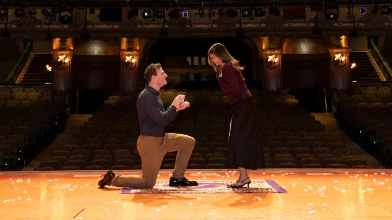 Disney's Aladdin on Broadway is offering on-stage proposal packages. Photo (c) Disney
