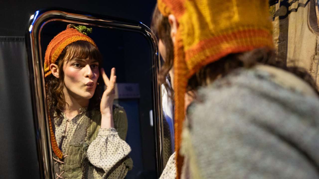 Into the Woods - London. Behind the scenes. Jo Foster. Photo by Craig Sugden