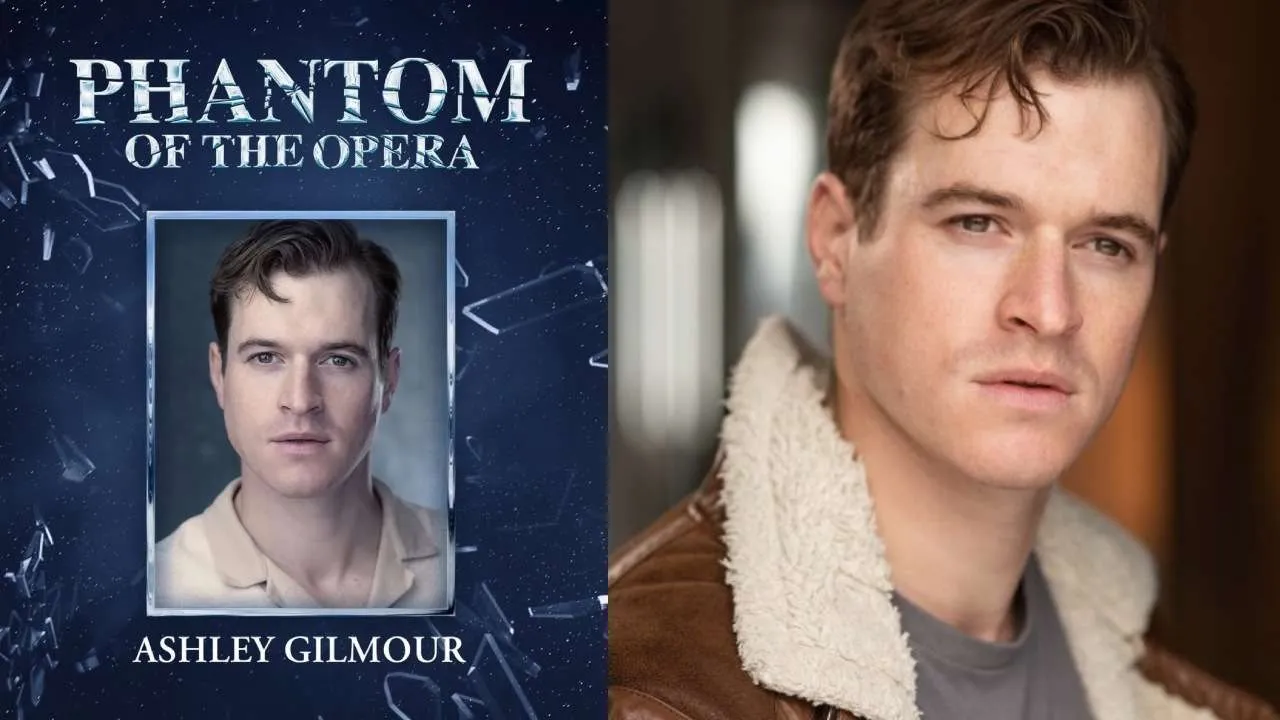The Phantom of the Opera - Ashley Gilmour stars as Raoul. Photo via agent