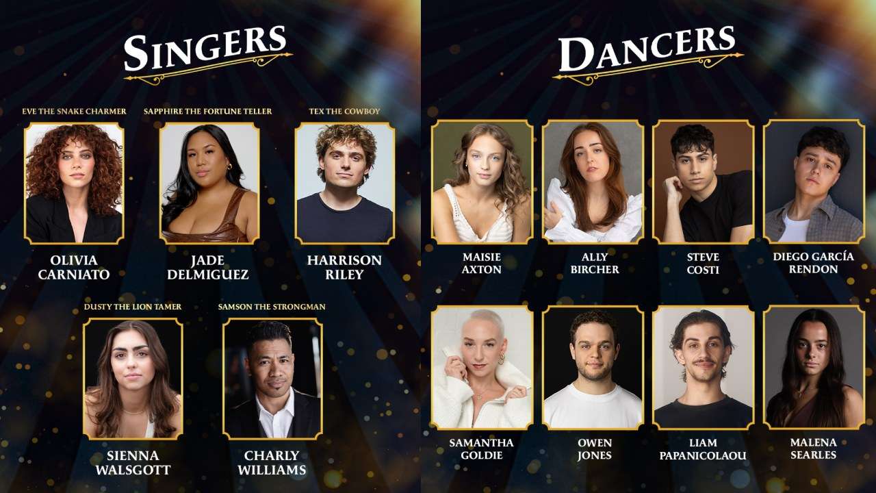 Come Alive! in Australia - Singers and Dancers