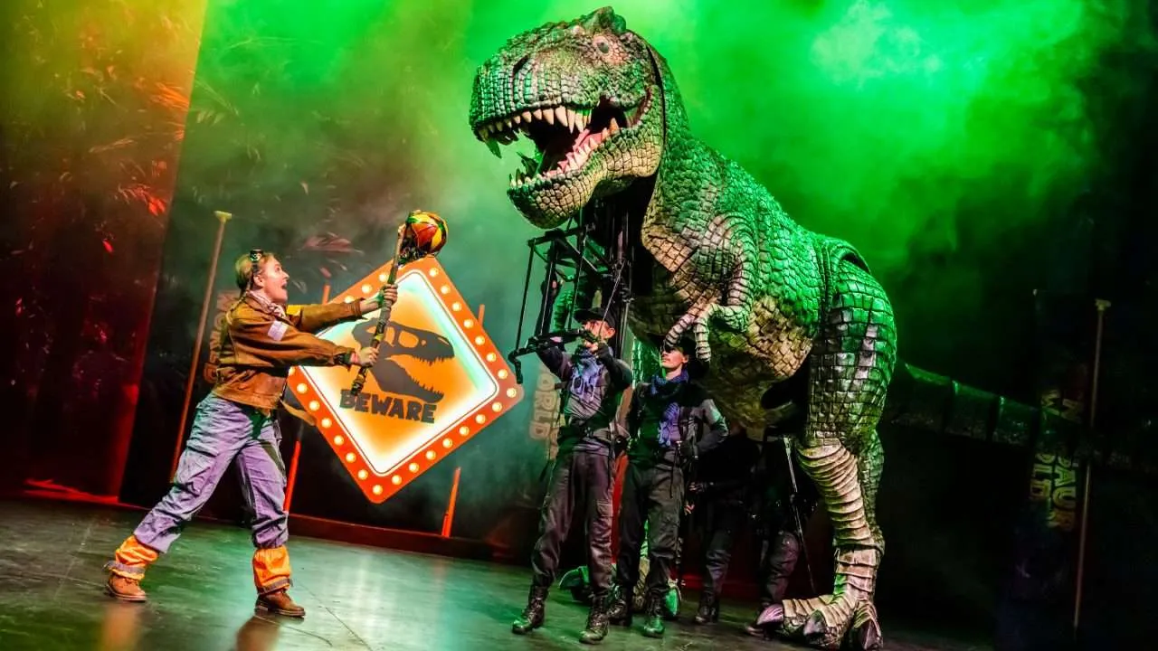 Dinosaur World Live - London. Photo by Pamela Raith