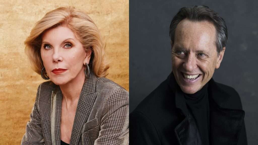 Hay Fever - London. Christine Baranski & Richard E Grant (Photos via production)