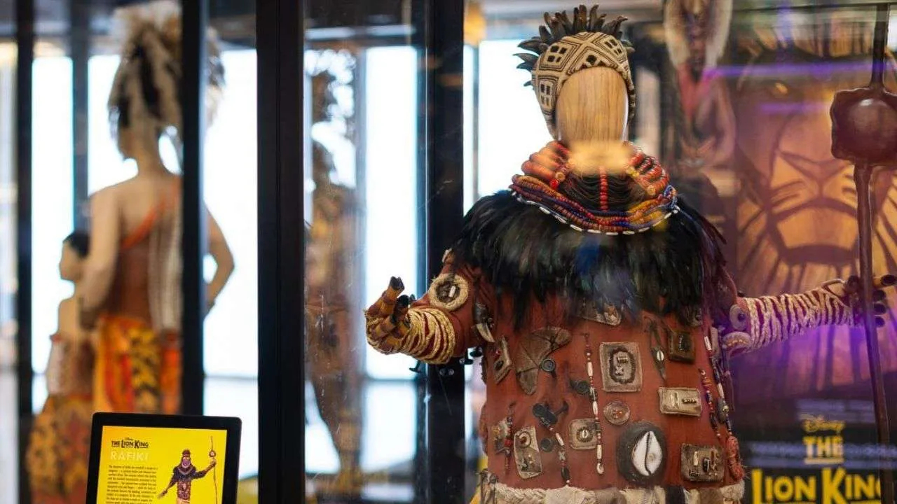 See the behind the scenes Lion King exhibition at London Zoo