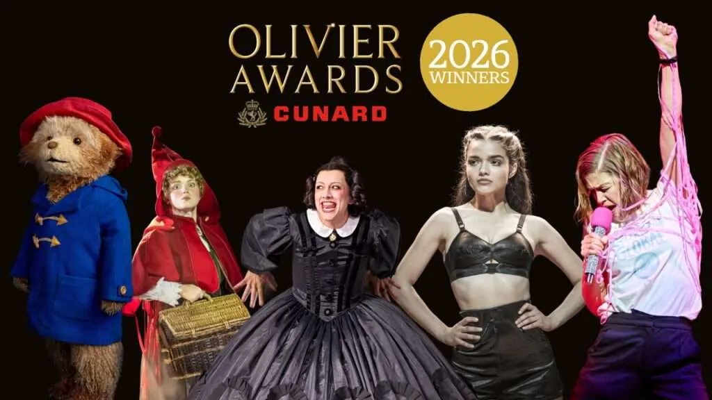 Paddington The Musical Dominates 50th Olivier Awards with Seven Wins