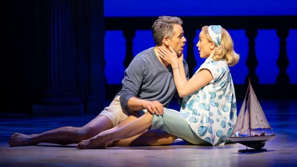 High Society - London. Julian Ovenden & Helen George. Photo by Pamela Raith