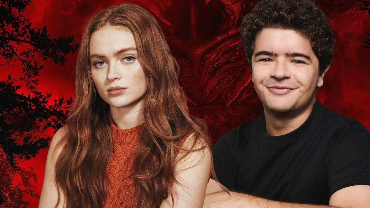 Stranger Things stars on stage. Sadie Sink (Photo Caitlin Cronenberg) & Gaten Matarazzo (Photo Victoria Stevens)