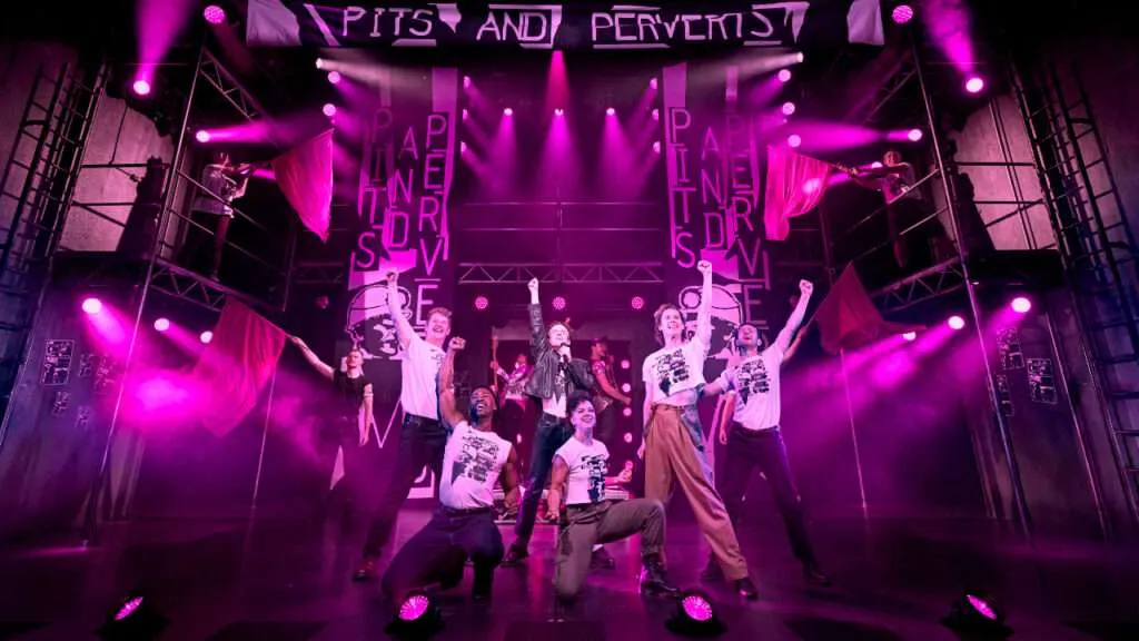The Cast of Pride at the National Theatre. Photo by Manuel Harlan