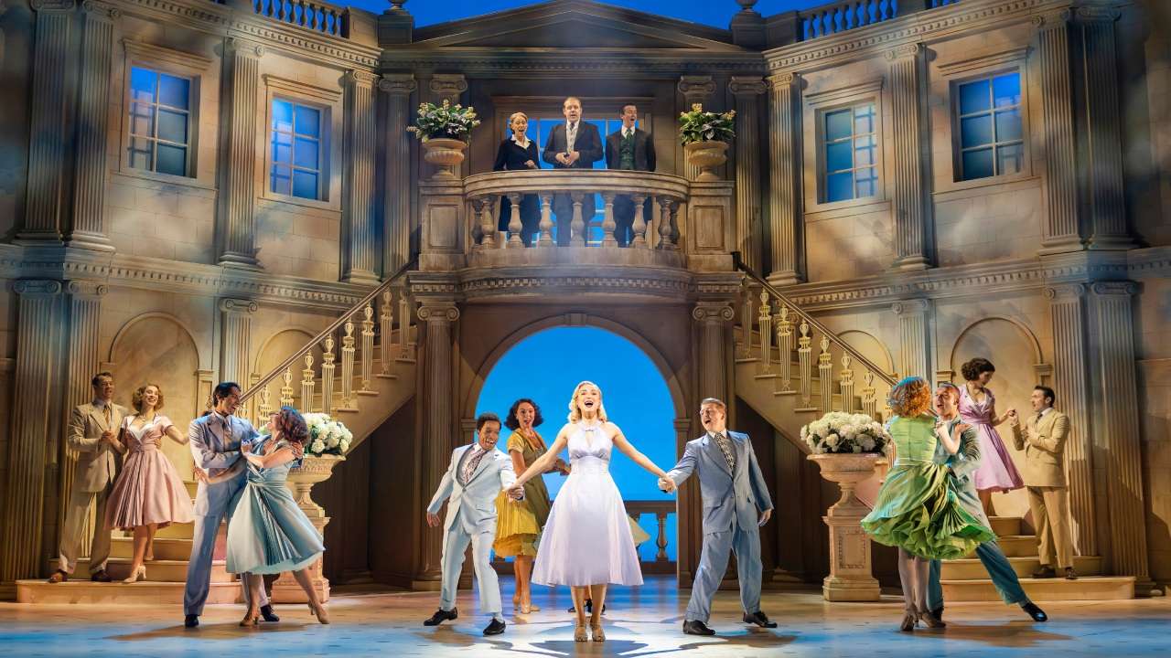 Helen George leads the High Society cast. Photo: Pamela Raith