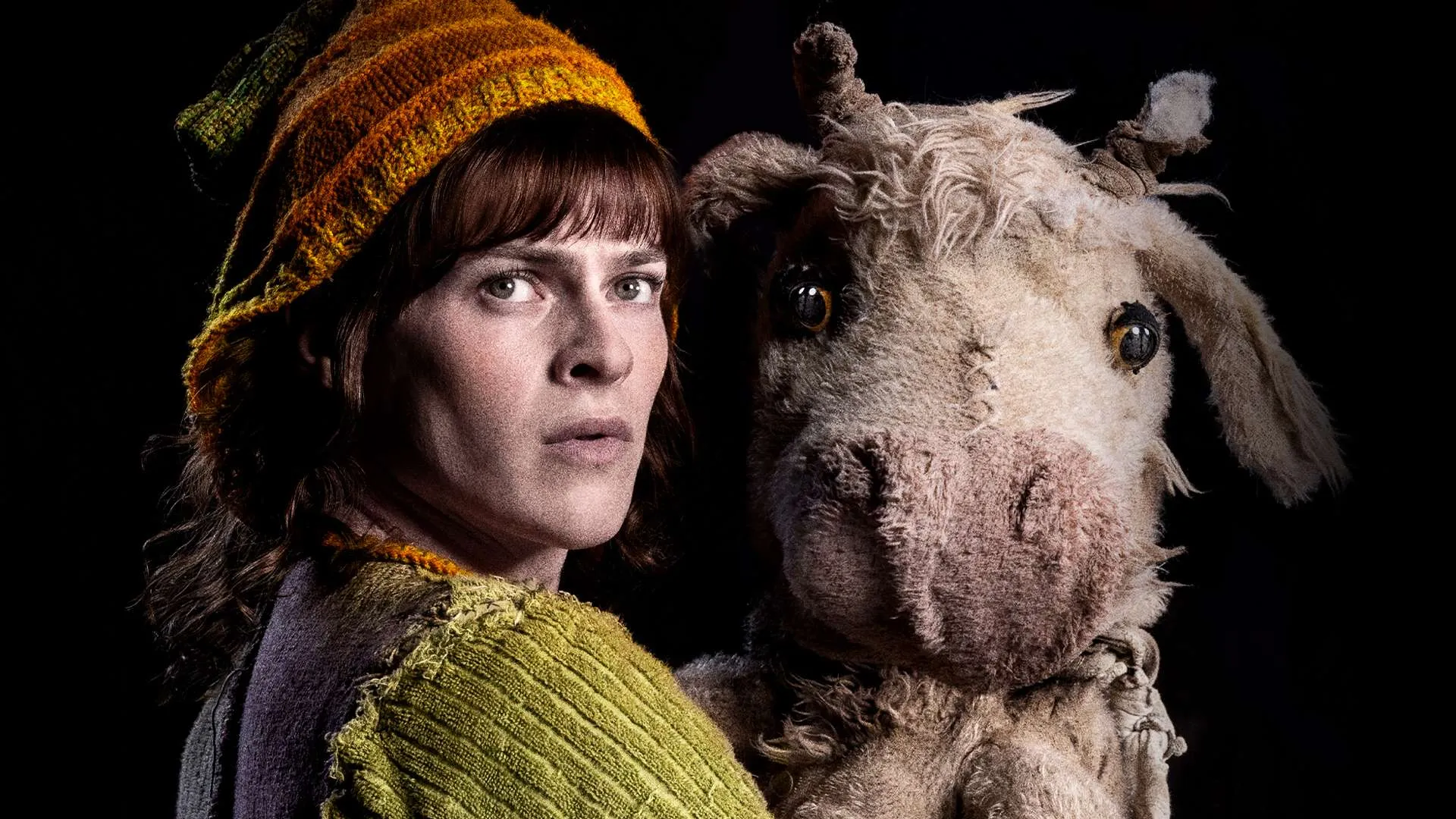 Jo Foster as Jack. Into the Woods at the Noël Coward Theatre
