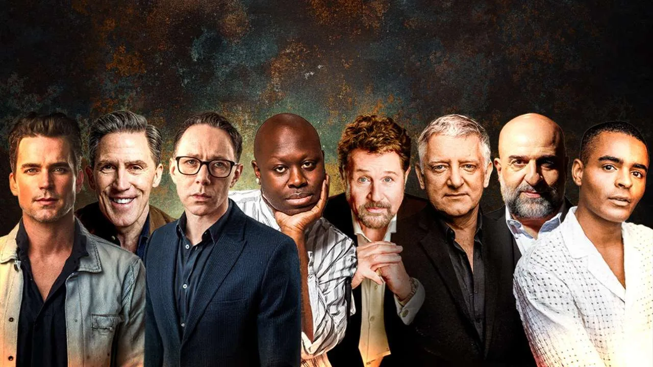 The all-star line-up of King Herods in Jesus Christ Superstar at Theatre Royal Drury Lane