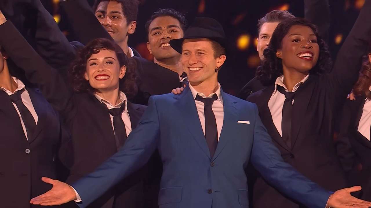 Sinatra The Musical perform on Britain's Got Talent (May 2026, Screenshot)