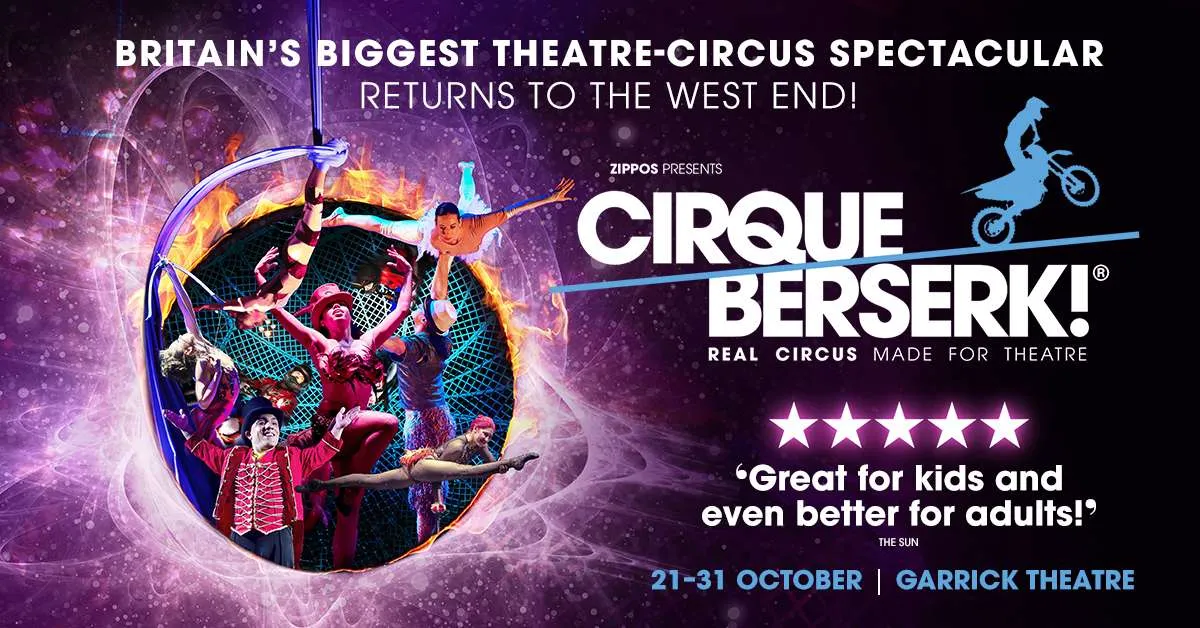 Cirque Berserk! October 2026