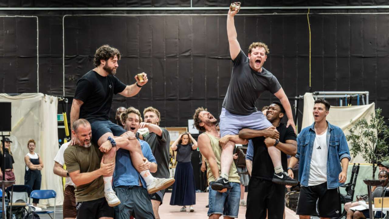 Game of Thrones: The Mad King rehearsal images. Photo by Johan Persson