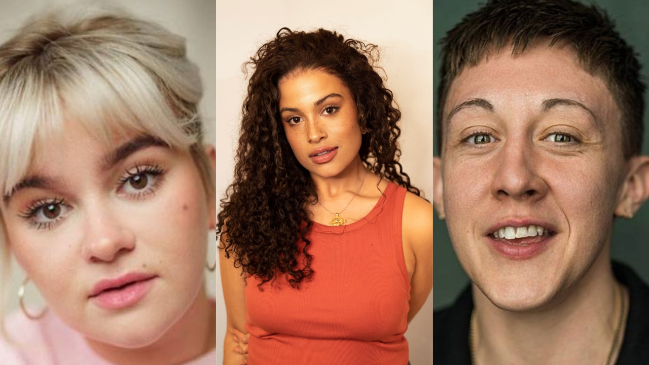 Lola Shalam, Gracie Oddie James and Charlie Josephine in As You Like It