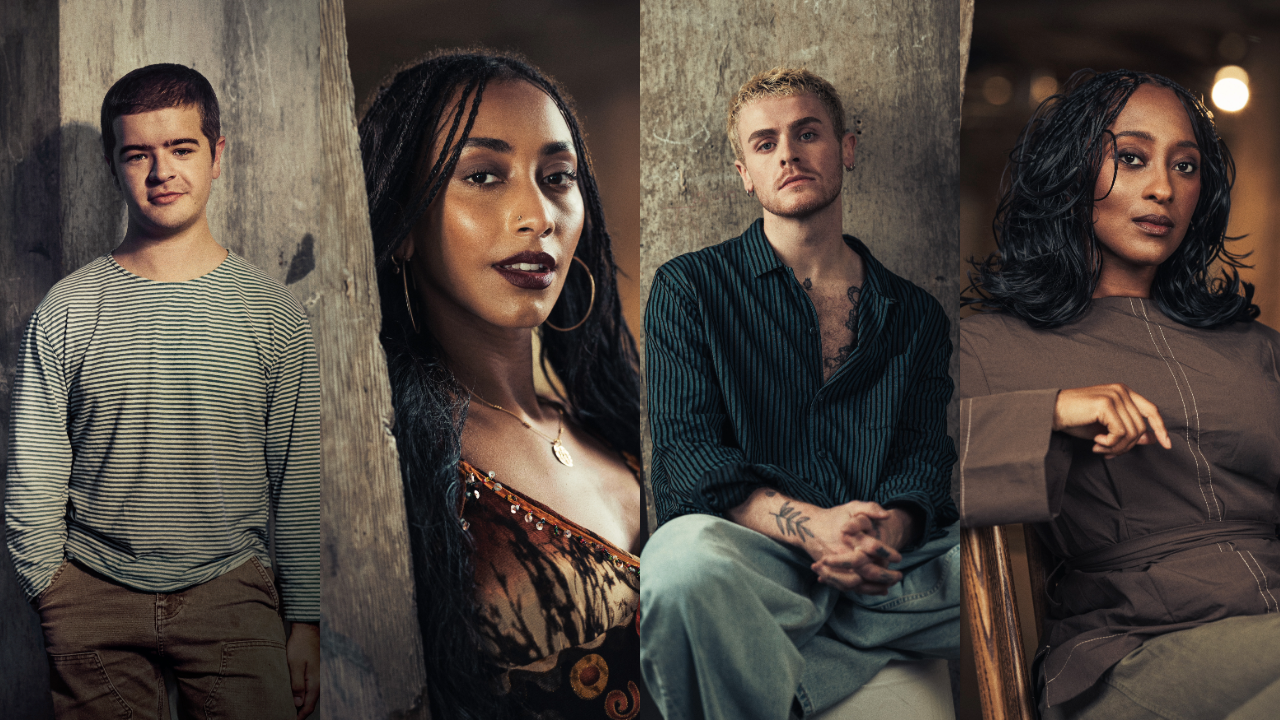 The cast of RENT. Photos by Oliver Rosser