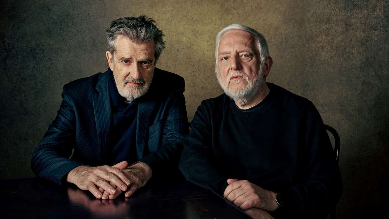 Rupert Everett & Simon Russell Beale in No Man’s Land by Harold Pinter, directed by Patrick Marber at the Donmar Warehouse. Photo by Helen Murray