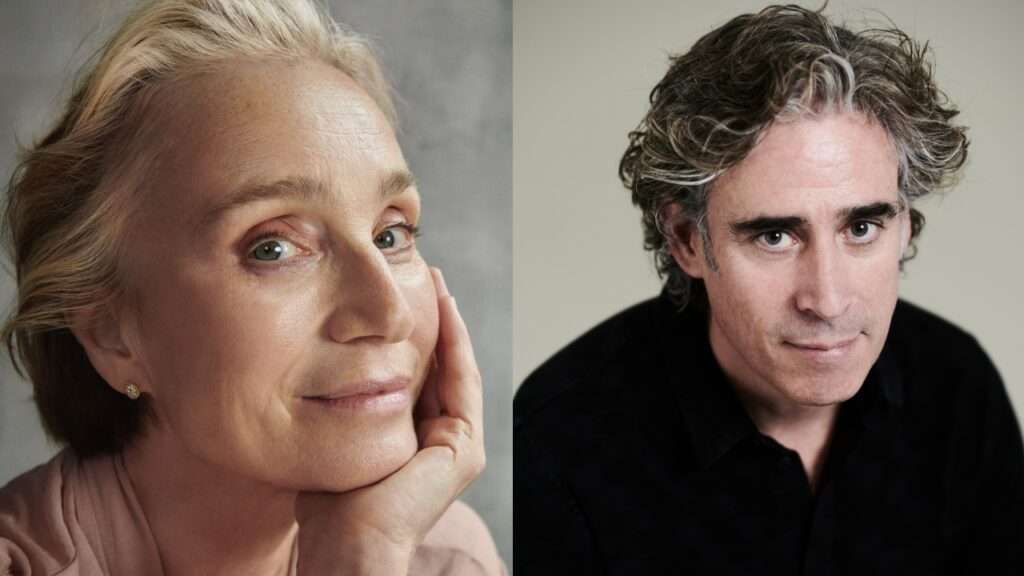 Stephen Mangan and Kristin Scott Thomas