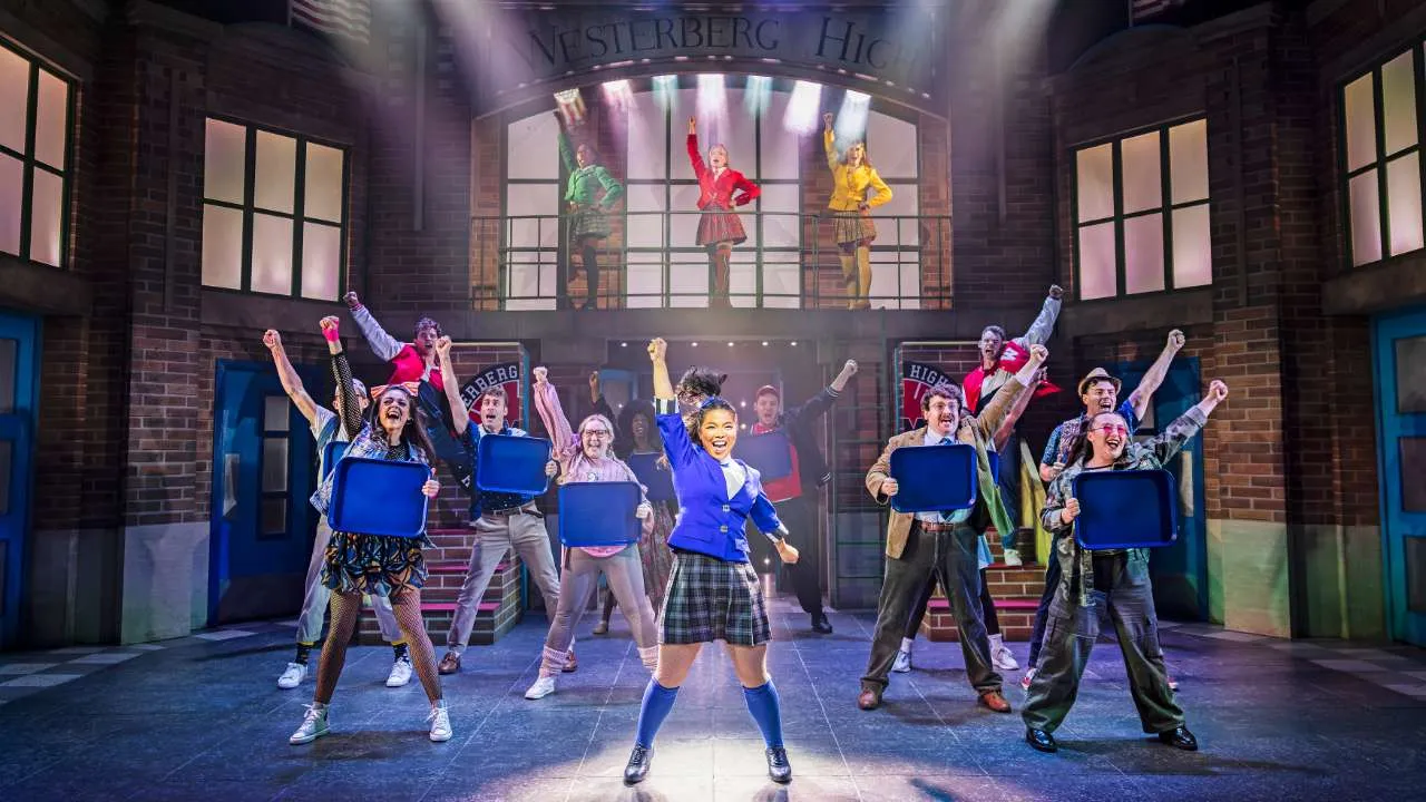 The Cast of Heathers The Musical (Production Images). Photo by Pamela Raith