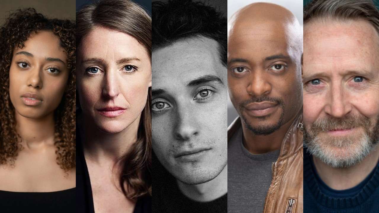 The cast of Ghosts at Jermyn Street Theatre