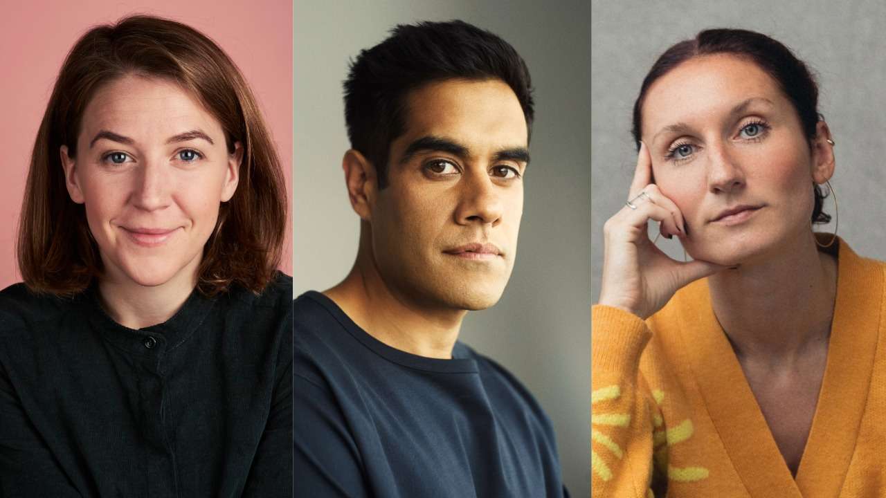 Gemma Whelan, Sacha Dhawan and Bessie Carter. An Oak Tree at The Other Palace