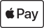 Apple Pay logo on white rounded card background indicating a payment option