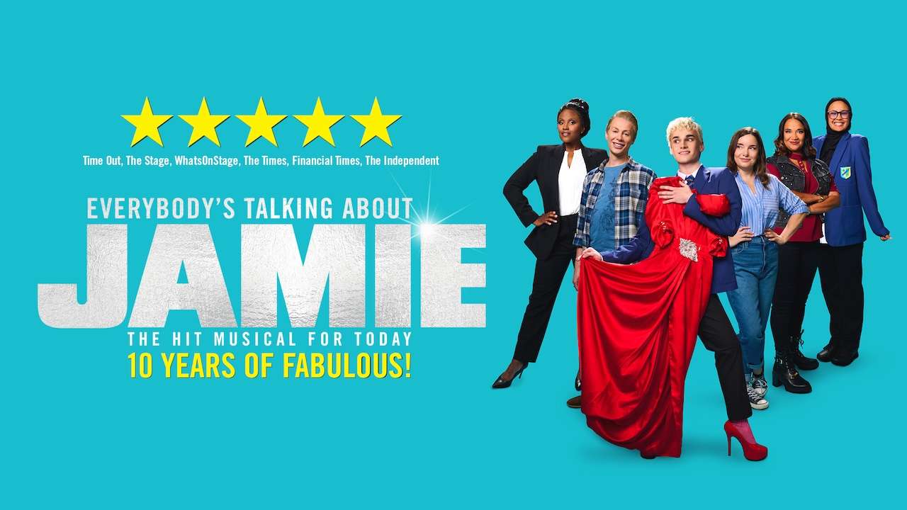 Everybody's Talking About Jamie 10th anniversary UK tour cast poster