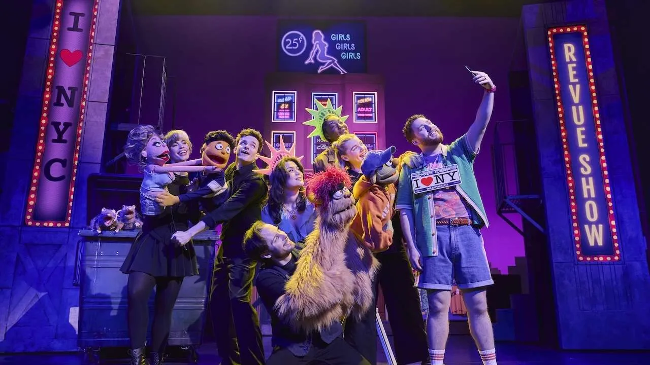 AVENUE Q. The Company. Photo by Matt Crockett