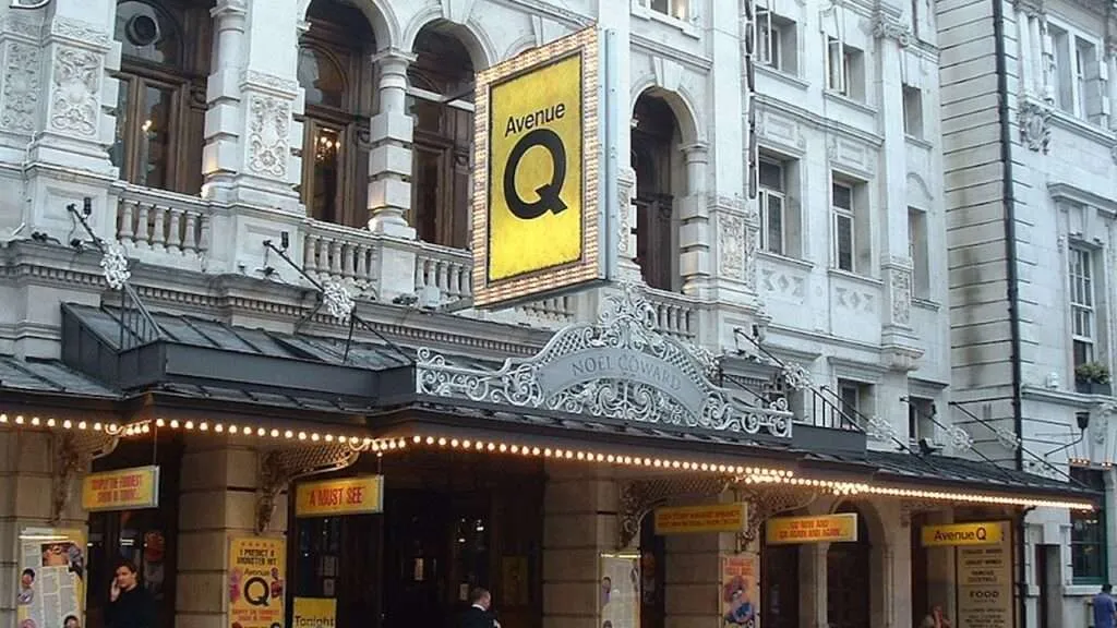 Avenue Q at the Noel Coward Theatre in London, 2007. Photo by Andy Roberts