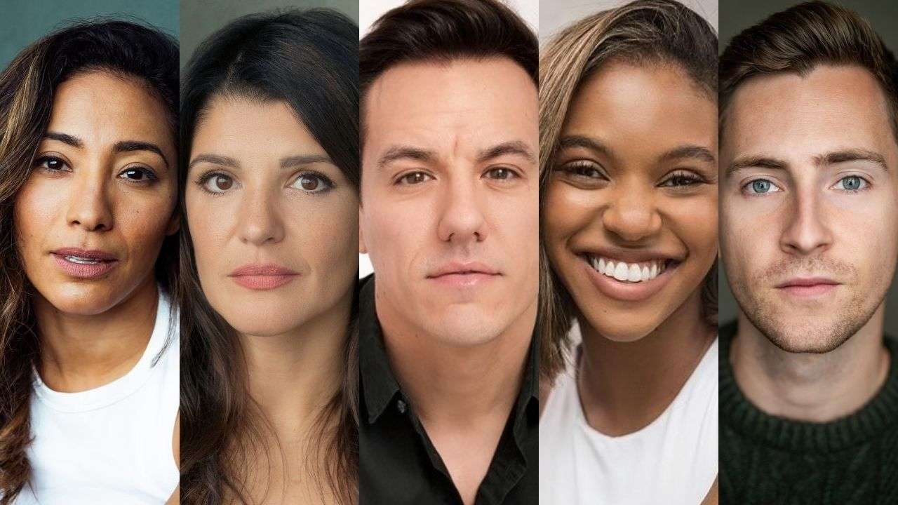 The cast of Singin' in the Rain
