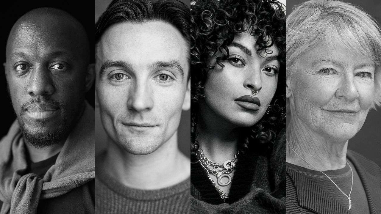 The cast of A Christmas Carol at the Old Vic
