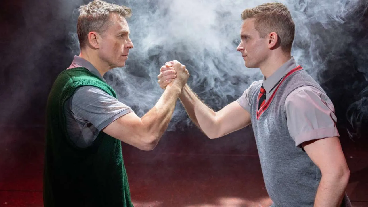 Sean Jones and Joe Sleight in Blood Brothers