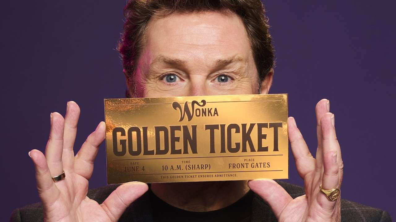 Michael Ball in Charlie and the Chocolate Factory. Photo by Matt Crockett